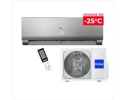 Klimatyzator ścienny HAIER NORDIC FLEXIS PLUS SILVER SHINE (WiFi hOn)