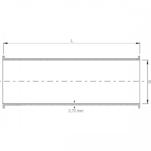 Rura prosta ZWR1-P