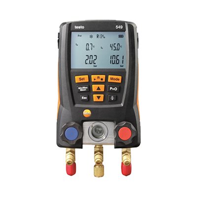 Elektroniczna oprawa zaworowa Testo 549