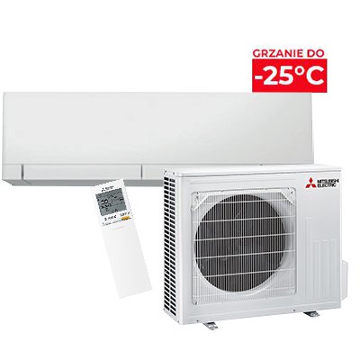  Klimatyzator ścienny MITSUBISHI MSZ-RW / MUZ-RW Hyper Heating 
