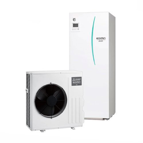 Pompa ciepła ECODAN Eco Inverter SUZ-SWM + Cylinder EHST-D / ERST-D