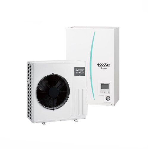 Pompa ciepła ECODAN Eco Inverter SUZ-SWM + Hydrobox EHSD-D / ERSD-D