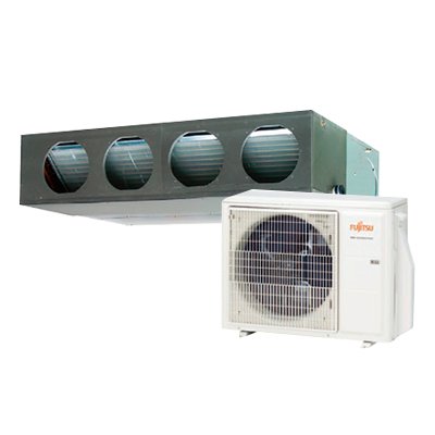 Klimatyzator kanałowy o średnim sprężu FUJITSU ARXG-KMLA + AOYG-KBTB Standard
