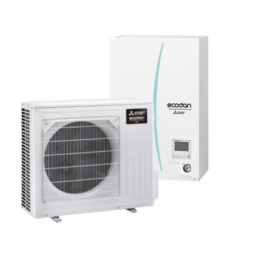 Pompa ciepła ECODAN Eco Inverter Hyper Heating SUZ-SHW-VAH + Hydrobox EHSD / ERSD 