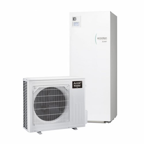 Pompa ciepła ECODAN Eco Inverter Hyper Heating SUZ-SHW-VAH + Cylinder EHST-E/ERST-E