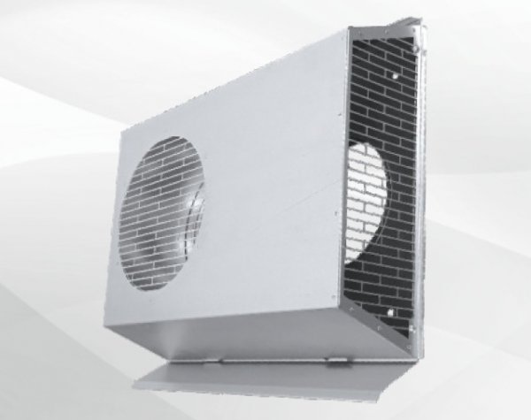 Ścienna czerpnio-wyrzutnia zblokowana QUADRO H (pozioma)