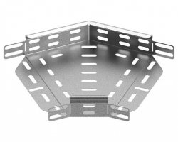 Łuk poziomy perforowany KKML100H42 Kolano <45