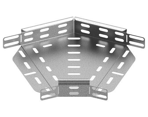 Łuk poziomy perforowany KKML100H42 Kolano <45