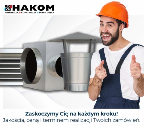 Produkcja systemów wentylacji oraz osprzętu i wyposażenia instalacji.