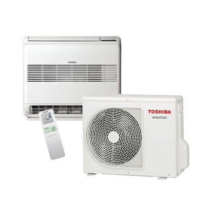 Klimatyzator przypodłogowy Toshiba RAS-BJ2FVG-E/RAS-J2AVSG-E Bi-Flow