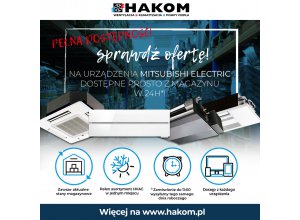 Sprawdź ofertę na urządzenia Mitsubishi Electric dostępne prosto z magazynu w 24h!