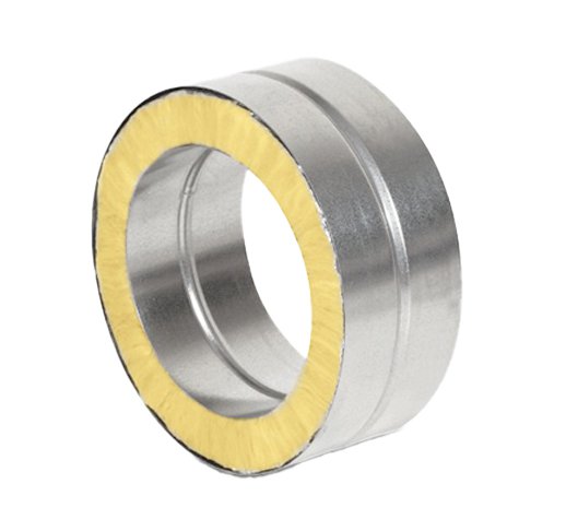 Nypel wentylacyjny preizolowany INWP