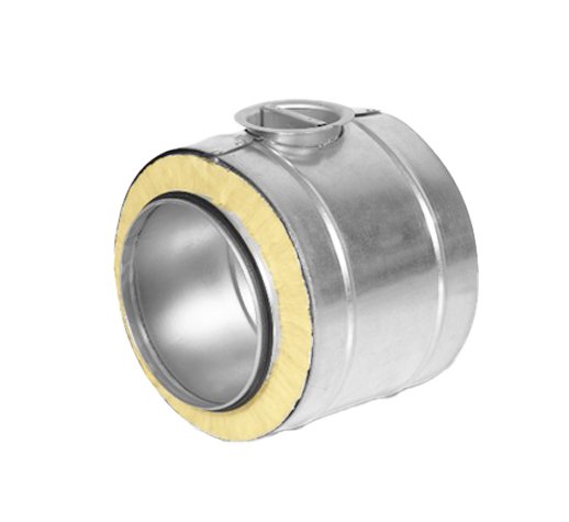 Przepustnica zamykająca preizolowana IPDSP