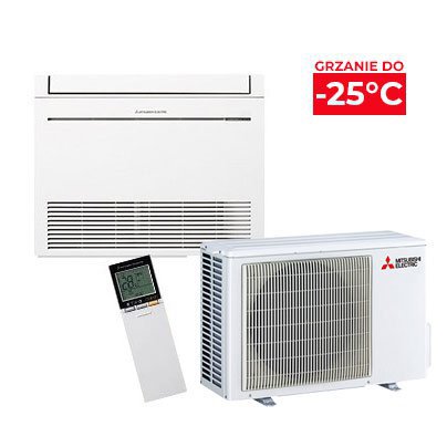 Klimatyzator przypodłogowy MITSUBISHI MFZ-KW/MUFZ-KW Hyper Heating