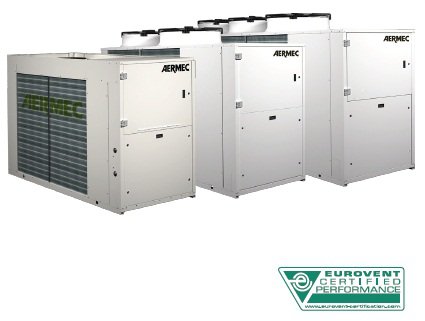 Agregat (chiller) AERMEC NRB 0282 / 0754 (56 -209 kW) CHŁODZENIE