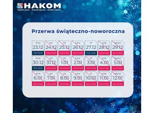 Przerwa świąteczno-noworoczna
