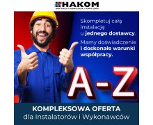 Skompletuj cały system instalacji u jednego dostawcy