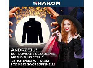 Andrzeju! Odbierz softshell od HAKOM!