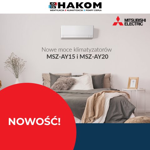 Klimatyzatory Mitsubishi Electric seria M, MSZ-15AY MSZ-20AY