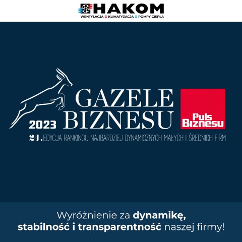 Nasz dynamiczny rozwój został wyróżniony Gazelą Biznesu 2023!