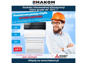 Powietrzne pompy ciepła HYPER HEATING - Już dostępne z magazynu