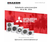 Szkolenie autoryzacyjne M & Mr. Slim Mitsubishi Electric - Warszawa 14.10.2025
