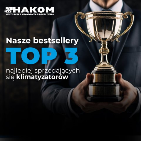 Bestsellery HAKOM - klimatyzatory ścienne