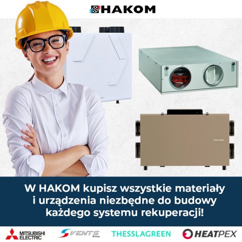 vents thessla green heatpex elementy do budowy kazdego systemu rekuperacji rekuperatory lossnay osprzet montazowy rury kształtki 