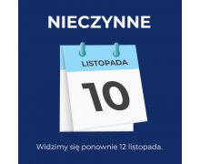 UWAGA! 10 LISTOPADA - PRZERWA TECHNICZNA W BIURZE