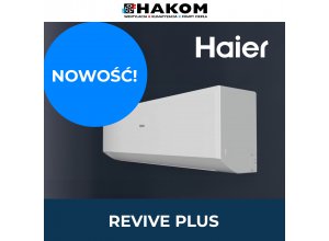 Nowości HAKOM: klimatyzator ścienny Haier Revive Plus