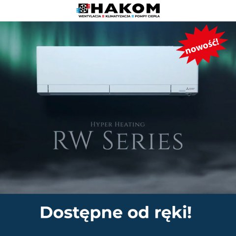 Nowość ! MSZ-RW Hyper Heating prosto z magazynu! 