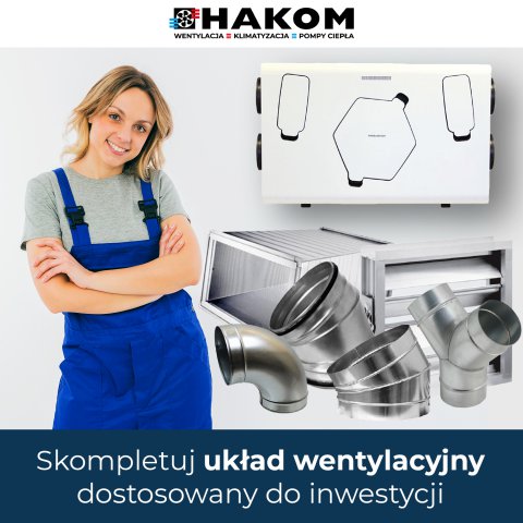 Skompletuj układ wentylacyjny dostosowany do inwestycji