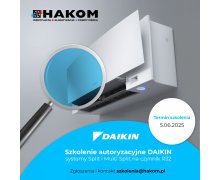 SZKOLENIE AUTORYZACYJNE DAIKIN - SYSTEMY SPLIT I MULTI SPLIT NA CZYNNIK R32