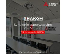 Szkolenie autoryzacyjne M & Mr. Slim Mitsubishi Electric - Warszawa 24.11.2025
