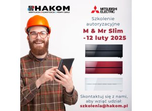 Szkolenie autoryzacyjne M & Mr Slim Mitsubishi Electric -12 luty 2025