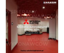 Szkolenie autoryzacyjne M & Mr. Slim Mitsubishi Electric - Warszawa 05.11.2025