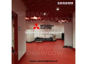 Szkolenie autoryzacyjne M & Mr. Slim Mitsubishi Electric - Warszawa 05.11.2025