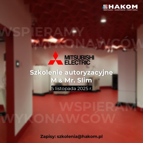 Szkolenie autoryzacyjne M & Mr. Slim Mitsubishi Electric - Warszawa 05.11.2025