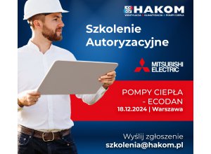 Szkolenie Pompy ciepła Ecodan - 18.12.2024