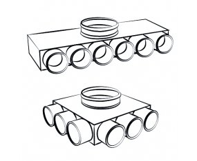 Rozdzielacze jednorzędowe