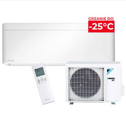 Klimatyzator ścienny DAIKIN FTXTA-CW/RXTA-C Nepura Stylish White