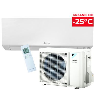 Klimatyzator ścienny DAIKIN FTXTM-S/RXTM-S Nepura Perfera W