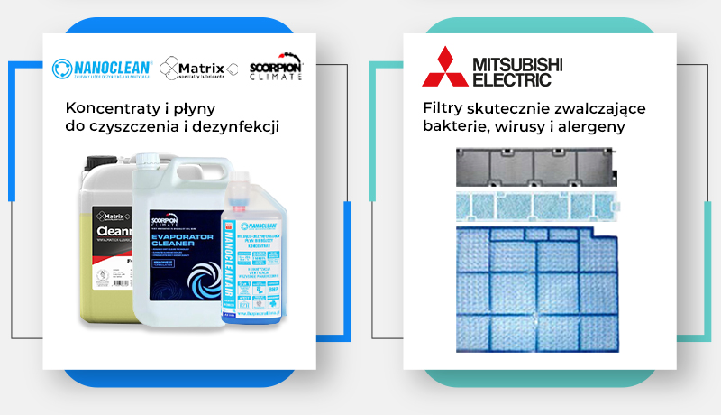 Koncentraty i płyny do czyszczenia oraz dezynfekcji