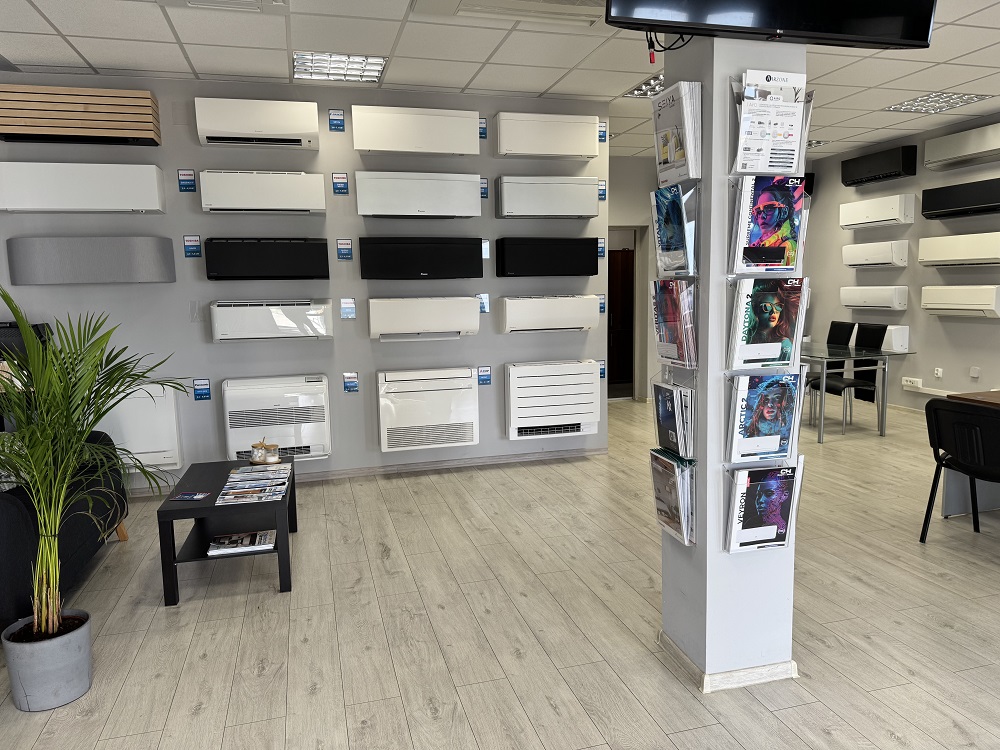 Zakup klimatyzatora w markecie klimatyzacja wentylacja pompy ciepla akcesoria hakom hurtownia dystrybut hvac 